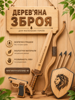 Деревʼяна зброя