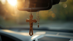 Автомобільна атрибутика (підвіски, хрести, іконки)