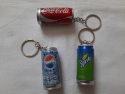 Брелок ручка в банку "Pepsi" "Coca-Cola" "Sprite"