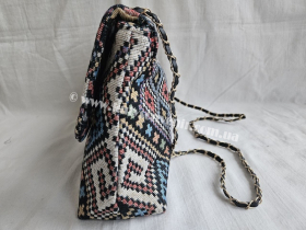 Сумка з гобелену "Вишиванка" прямокутна, з клапаном, що застібається, на магніт