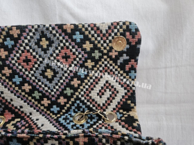 Сумка з гобелену "Вишиванка" прямокутна, з клапаном, що застібається, на магніт