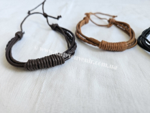 Браслет зі шкіри "Плетений"