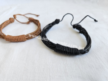 Браслет зі шкіри "Плетений"