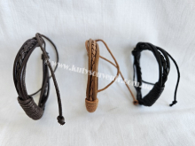 Браслет зі шкіри "Плетений"